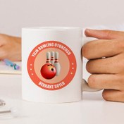 Resim Yılın Bowling Oyuncusu Kişiye Özel Kupa Bardak 