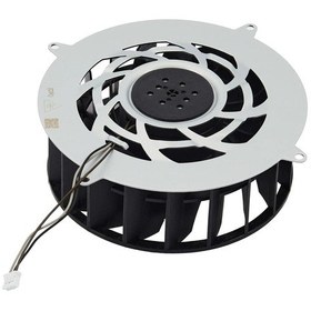 Resim Ps5 Slim Fan 19 Kanat T8 Tornavida Termal Macun Set Playstation 5 Slim Soğutma Fanı Cfı-2000 Uyumlu Yedek Parça Siyah 