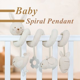 Resim Yenidoğan Yatıştırıcı Zeka Spiral Araba Süspansiyon Bebek Arabası Çevreleyen Bebek Oyuncakları Noel Hediyeleri Şükran Günü Hediyeleri Cadılar Bayramı Hediyeleri 