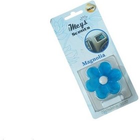 Resim Meys Mavi Çiçek Izgara Havalandırma Klips Araç Oto Kokusu Manolya 