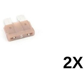 Resim Bmw Sigorta 5a Açık Kahve E36 E38 E39 E46 E60 E90 61131372523 2 Adet 