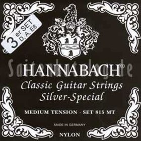 Resim Hannabach 8157P MT Klasik Gitar Teli - 10'lu Bas Tel Set 