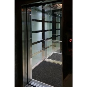 Resim Paspas Yap Asansör Paspası Toz Nem Alıcı Paspas Asansör Halısı 