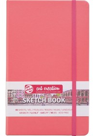 Resim Talens Sketchbook Sert Kapak Eskiz Çizim Defteri 13x21 Cm. Coral 