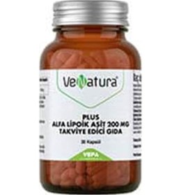 Resim Venatura Plus Alpha Lipoik Asit ( R-Alfa Lipoik Asit ) 200 MG 30 
