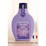 Resim Kuzgun Ticaret Bfs Sweet Violets Vücut Peelingi 500 ml - Peeling Jel – 1903 Serisi, 0% Sülfat Vücut Scrubı 