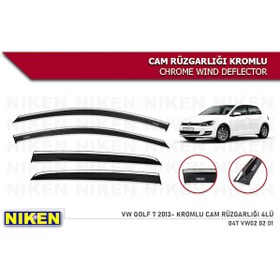 Resim Volkswagen Golf 7.5 2018 2019 2020 Kromlu Cam Rüzgarlığı Niken 