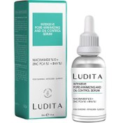 Resim Ludita gözenek siyah nokta ve sivilce oluşumunu gidermeye yardımcı serum (niacinamide 10%+zınc pca1%) 