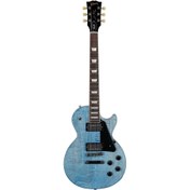 Resim Gibson Les Paul Studio Figured Elektro Gitar (Ocean Blue) 