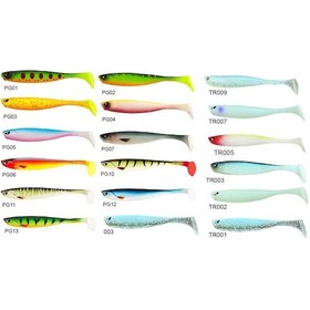 Resim Lucky John Basara 3d Soft Swim 2.5 6.35 Cm 8p Silikon Yem 