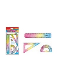 Resim Keyroad Renkli Cetvelli Çizim Seti 20 CM Kr972278 