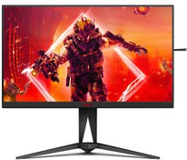 Resim AOC AG275QXN/EU 27" 1 MS 165 Hz FreeSync Premium Pivot VA QHD Oyuncu Monitörü 
