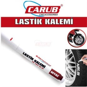 Resim Genel Markalar Lastik Yazma Kalemi Bilyalı Ultra Kaliteli (beyaz) 