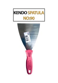 Resim Plastik Saplı Spatula No 90 Ekonomik, Paslanmaz Gövde, 90 Mm Ağız Genişliği İle Pratik Kullanım 