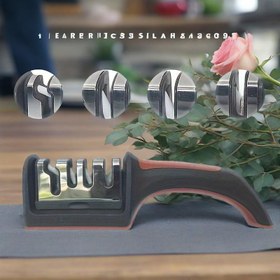 Resim 1 Adet Çok Fonksiyonlu 4. Sınıf Profesyonel Bileme Aleti - Tungsten Çelik, Taşlama ve Parlatma Bıçakları, Mutfak Bıçağı Bileyici, Çim Biçme Makinesi Parçaları ve Aksesuarları 