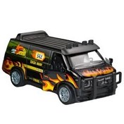 Resim 1:36 Die Cast Çek Bırak Siyah Arazi Minibüsü 