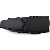 Resim Didadodo Bisiklet Sele Çantası 3-10l Su Geçirmez, Geniş Kapasiteli, Uyarı Işığı İçin Kancalı Siyah Siyah 