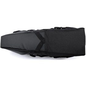 Resim Didadodo Bisiklet Sele Çantası 3-10l Su Geçirmez, Geniş Kapasiteli, Uyarı Işığı İçin Kancalı Siyah Siyah 