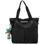 Resim Szypzstore Su Geçirmez Çanta Büyük Kapasiteli Naylon Çanta Kadın Crossbody Kore Tarzı Öğrenci Japon Omuz Çantası Okul Çantası Kolej Tarzı Ruzqd0 Siyah - Siyah 