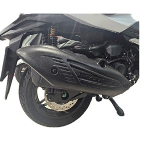Resim Honda Forza 250 Egzoz Koruma Siyah 