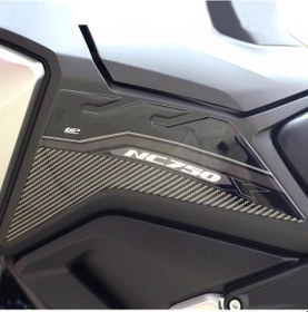 Resim GP Kompozit Honda NC 750 X 2021-2024 Uyumlu Tank Pad Seti Kırmızı 