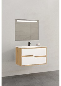 Resim Havana 80 Cm Banyo Dolabi (Boy Dolap Hariç) Çok Renkli 