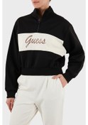 Resim Guess Bayan Sweat V5bq00 Kcx22 Jblk Siyah Siyah 