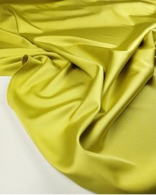 Resim Fıstık Yeşil Asetat Saten En: 140cm-10720 Yeşil 