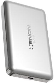 Resim Xenon Smart Kablosuz Powerbank 15W | 5000 mAh Manyetik 22.5W PD USB-C İnce Alüminyum Gövde X6440 