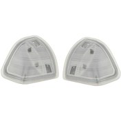 Resim Suntek 2 Adet Pürüzsüz Ayna Şeffaf Lens Parçaları Ram 1500 