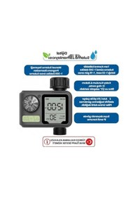 Resim Programlanabilir Dijital Sulama Zamanlayıcı, Lcd Ekranlı, Manuel & Otomatik Mod 