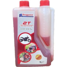 Resim 2T benzin katkı yağı ölçekli deeppower 1lt 