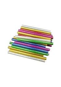 Resim Createtech Wenlin 50 Adet Renkli Mini Sıcak Yapıştırıcı - Hobi Ve El İşleri İçin 