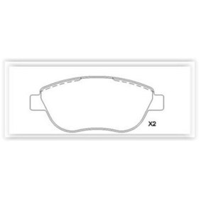 Resim Hattat-hema 3031350 Ön Fren Balatası Doblo Restylıng Grande Punto 1.3d Multijet 95hp 45251-s6m-a10 