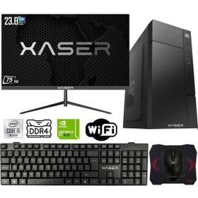 Resim Xaser XSR435 i5-10400F 16 GB 256 GB M.2 NVMe SSD 2 GB GT610 23.8" Free Dos Masaüstü Bilgisayar 