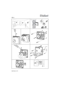 Resim Vaillant VRT 15 Kablolu Oda Termostatı 