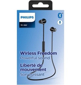 Resim Philips TAUN102BK In-Ear Kablosuz Bluetooth Kulaklık 