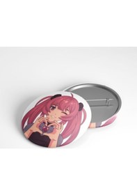 Resim Anime - 58mm Rozet - No.02 Çok Renkli 