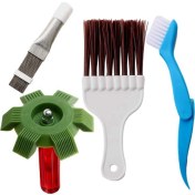 Resim Ipoearthu Parçalı Kondenser Temizleme Fırçası Seti, Kurutma Makineleri, Klimalar ve Buzdolapları Için Uygundur. (Yurt Dışından) 