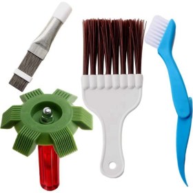 Resim Ipoearthu Parçalı Kondenser Temizleme Fırçası Seti, Kurutma Makineleri, Klimalar ve Buzdolapları Için Uygundur. (Yurt Dışından) 