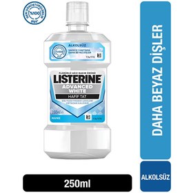Resim Listerine Ağız Gargarası Advanced White 250 ml - Gratis 