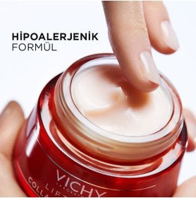 Resim Vichy LiftactivCollagenSpecialist Yaşlanma Karşıtı Bakım Kremi 50 ml-Peptitler ve C vitamini HisCosmetico 
