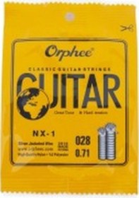 Resim Orphee Nx-1 Klasik Gitar İçin 1. Tel Mi Teli-10 Adet-Pena 