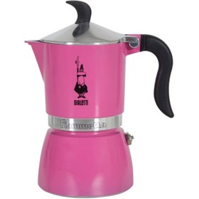 Resim Bialetti Fiammetta Moka Pot 3 Cup Fuşya 