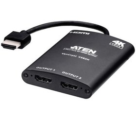 Resim Aten VS82H HDMI to 2 x HDMI 4K Siyah HDMI Çoklayıcı Splitter 