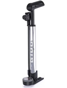 Resim Lemestar "gıyo Taşınabilir Çift Vanalı Yüksek Basınçlı Bisiklet Pompası - 120 Psı, Alüminyum, Gümüş" 