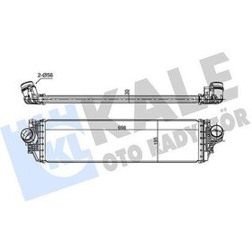 Resim Kale 360340 - Intercooler Ford Focus Iv 17 1.0-1.5 Ecoboost 30mm 