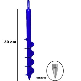Resim Woodhub Matkap Uyumlu Toprak Burgu Makinesi 30CMX5CM 