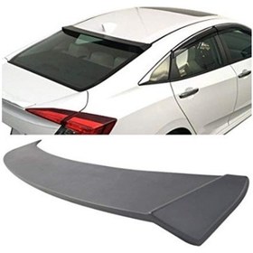 Resim Honda Civic Fc5 Arka Cam Spoiler Piano Black 