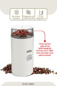 Resim Sinbo Scm-2980 Elektrikli Kahve Çekirdeği/baharat Öğütücü Beyaz 